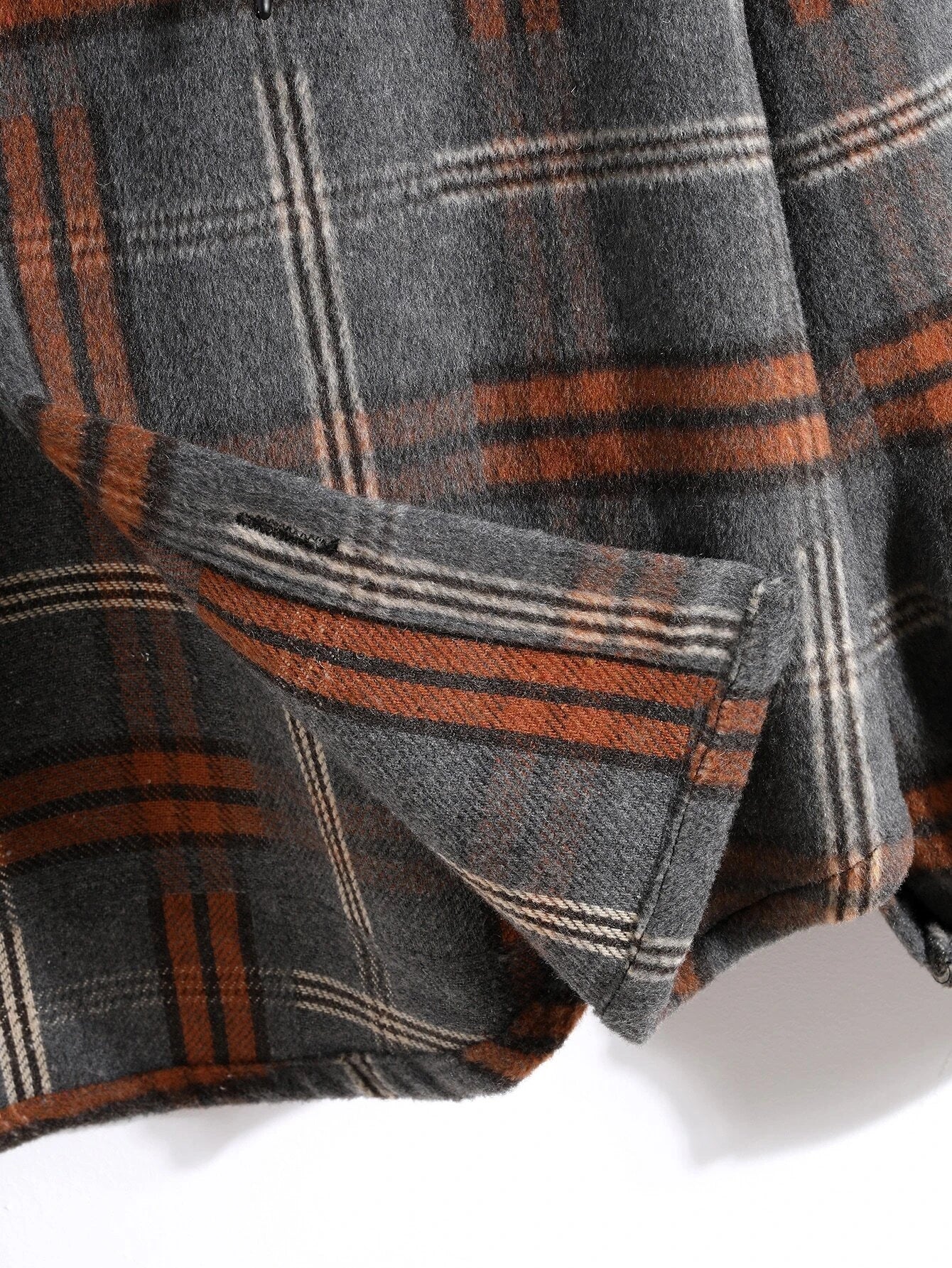 BLAKE | Men's Plaid Long Sleeve Hooded Jacket