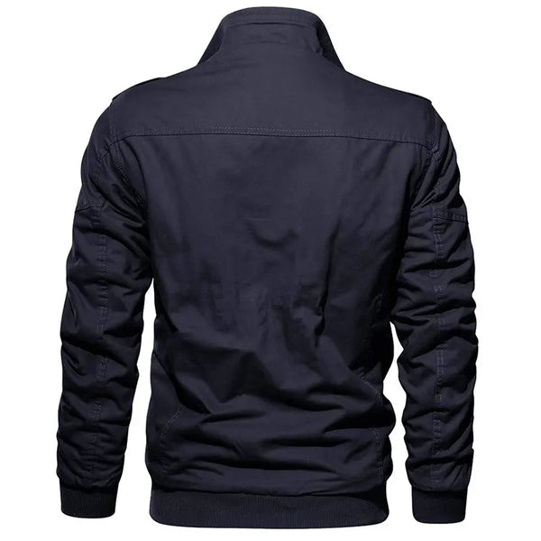 Men's Bomber Jacket with Fleece Lining