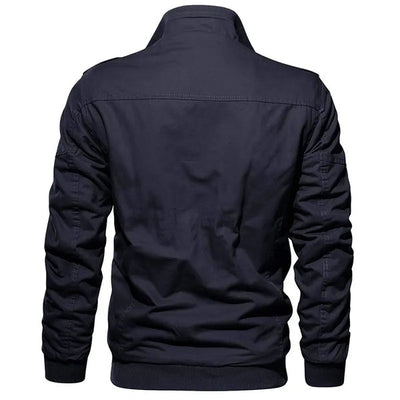 Men's Bomber Jacket with Fleece Lining