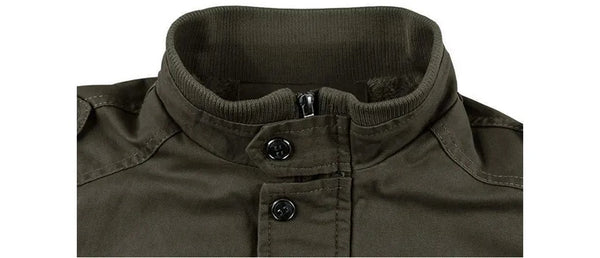 Men's Bomber Jacket with Fleece Lining