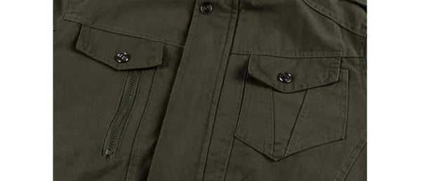 Men's Bomber Jacket with Fleece Lining