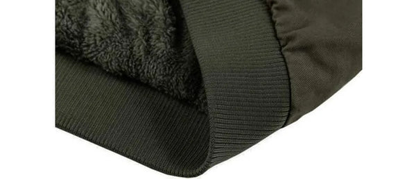 Men's Bomber Jacket with Fleece Lining