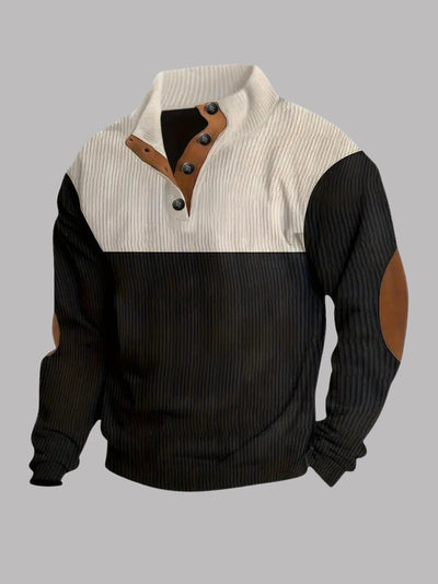 Alpine - Casual Stand Collar Henley