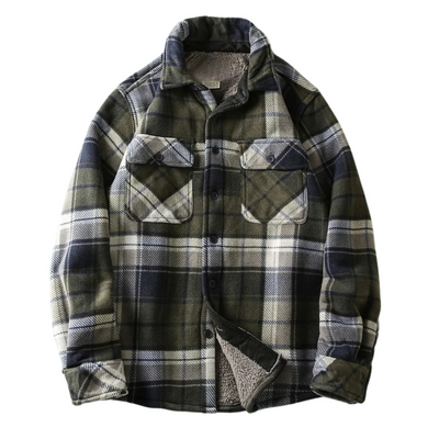 Wynn | Men’s Warm Flannel Shirt Jacket