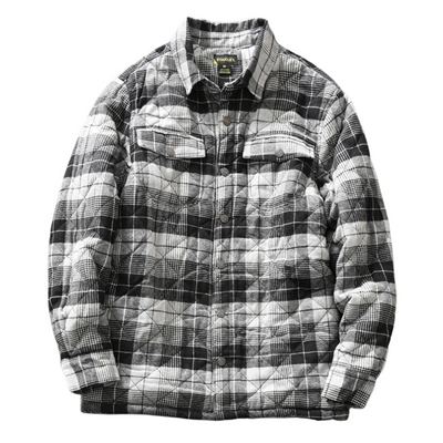 Ralph | Men’s Thickened Brushed Plaid Shirt Jacket