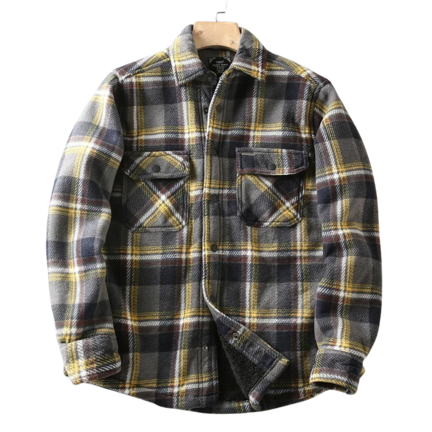 Wynn | Men’s Warm Flannel Shirt Jacket