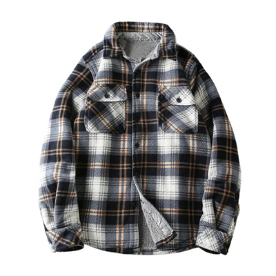 Wynn | Men’s Warm Flannel Shirt Jacket