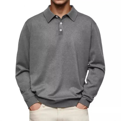 John | Long Sleeve Casual Polo