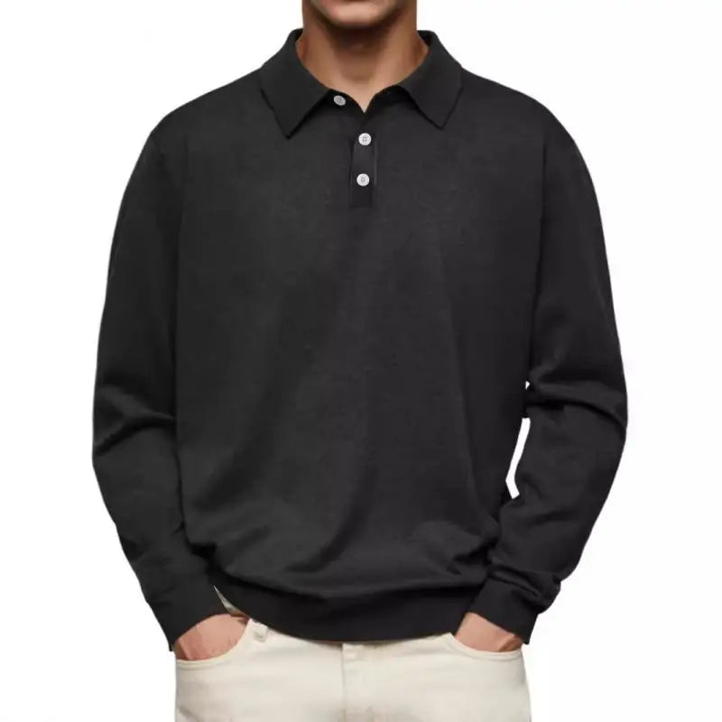 John | Long Sleeve Casual Polo