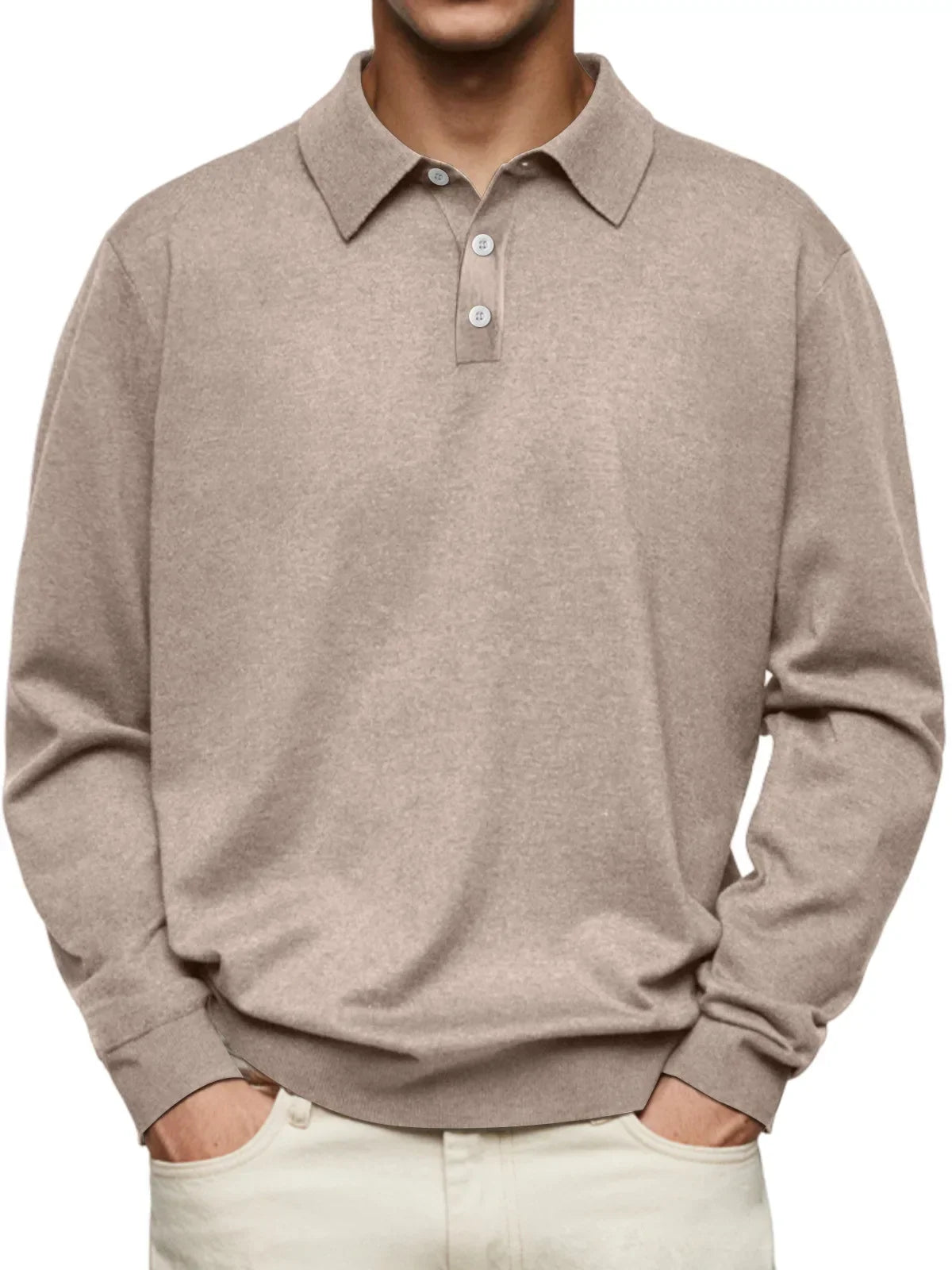 John | Long Sleeve Casual Polo