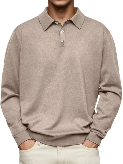 John | Long Sleeve Casual Polo