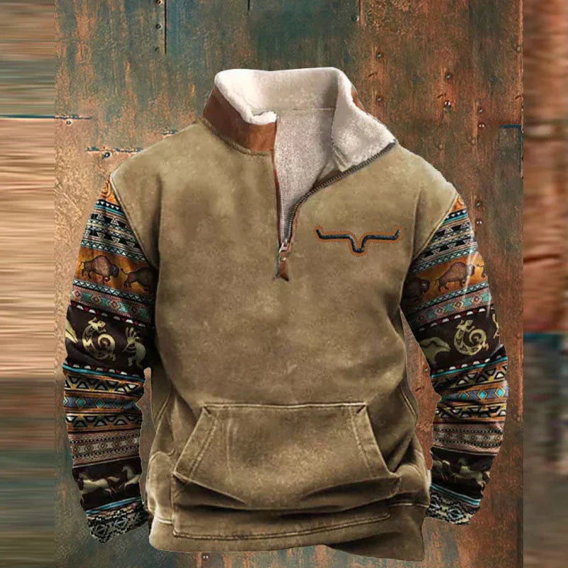 Wayne | Quarter-Zip Fleece Pullover