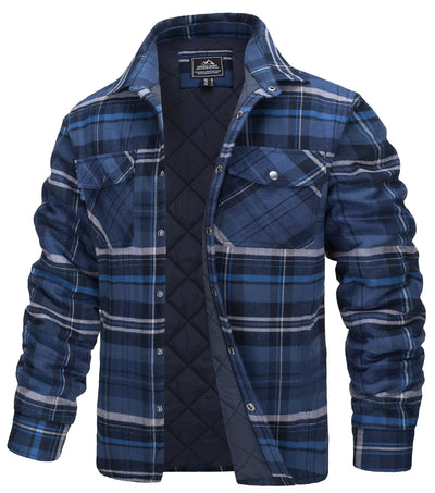 Jack | Men’s Plaid Flannel Shirt Jacket