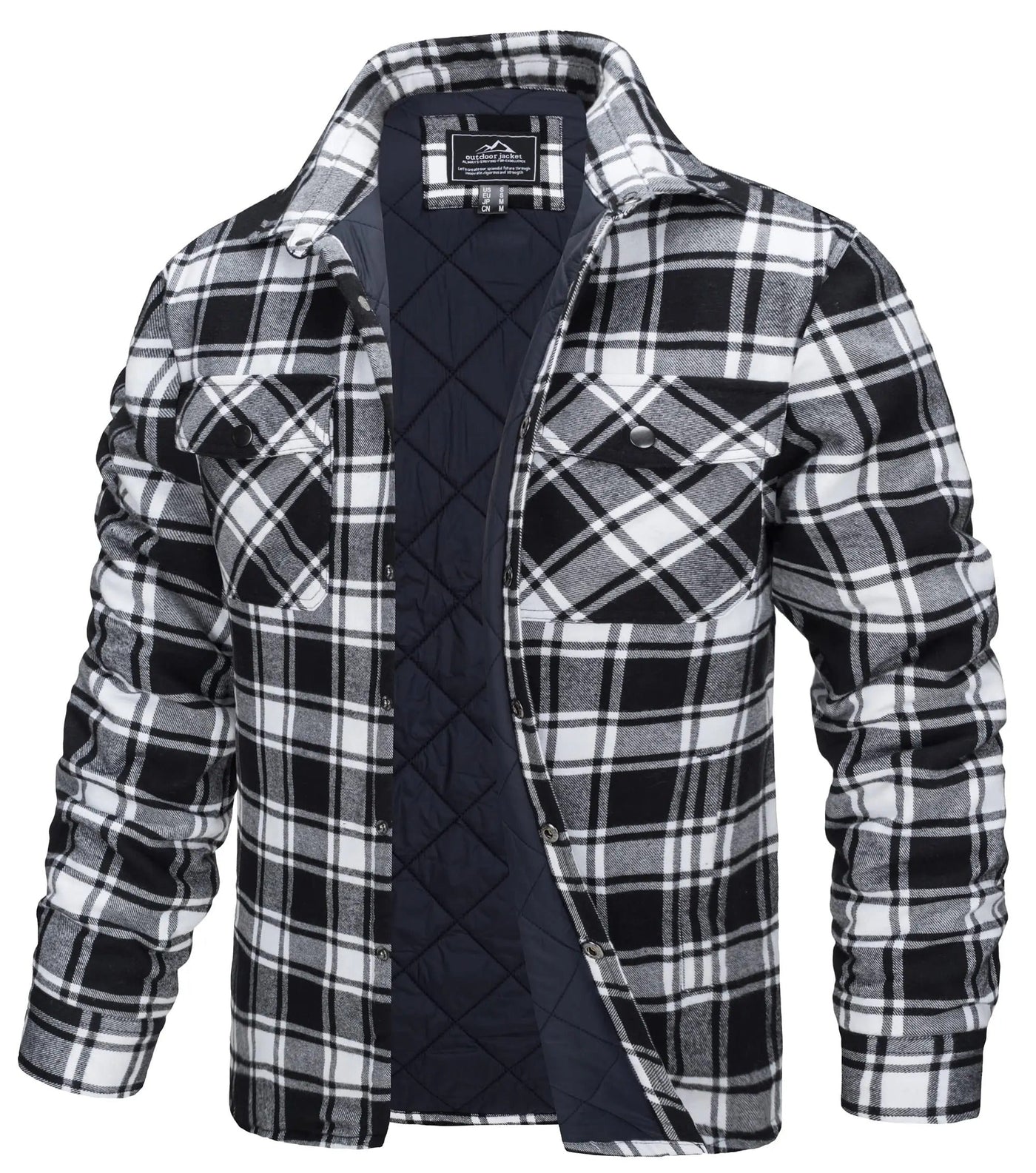 Jack | Men’s Plaid Flannel Shirt Jacket