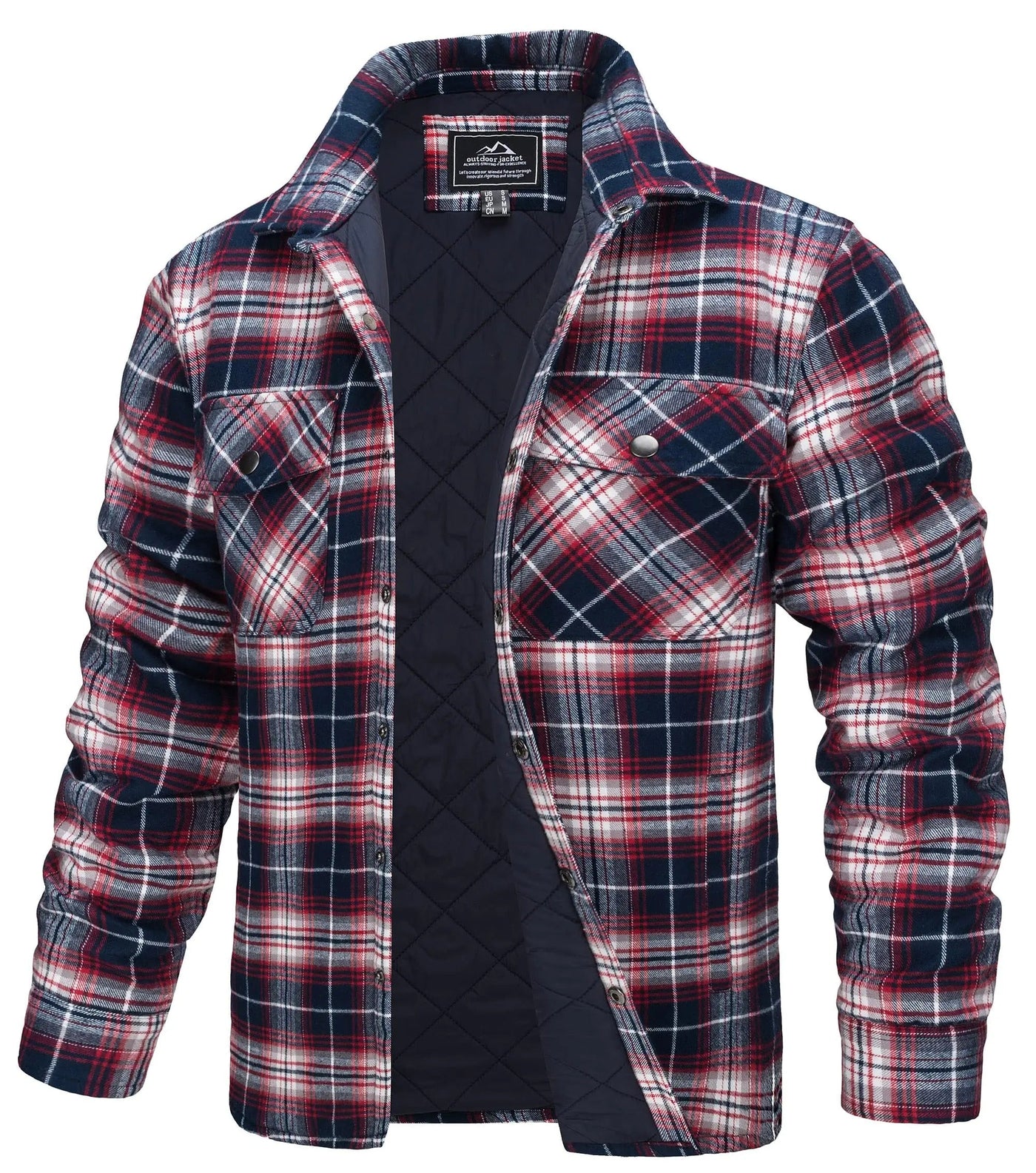 Jack | Men’s Plaid Flannel Shirt Jacket
